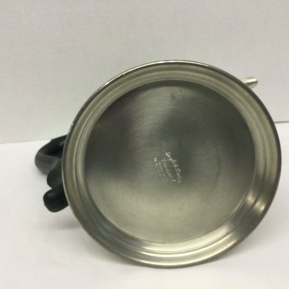 LEONARD ANTIQUE COFFEE/TEA KETTLE ENGLISH PEWTER HANDMADE IN SHEFFIELD E… - Picture 10 of 10